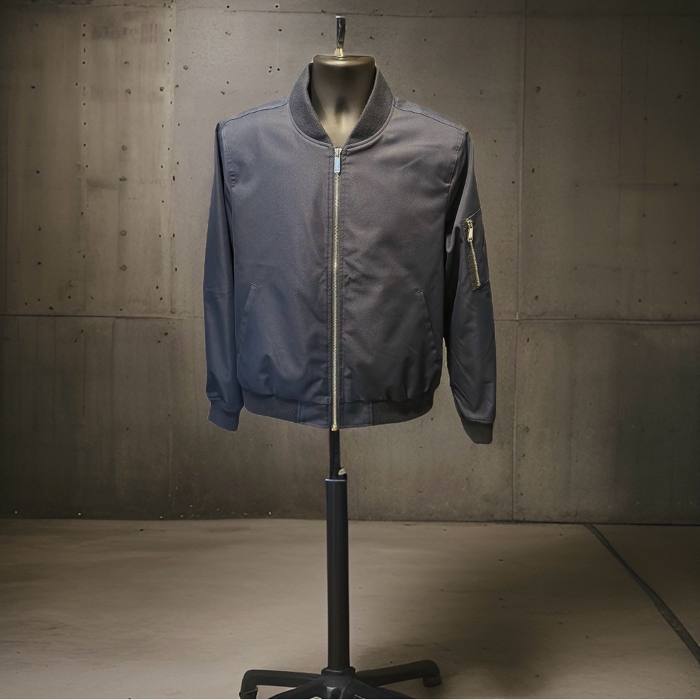 7 For All Mankind: Bomber Jacket “Tech Series” Medium - Navy